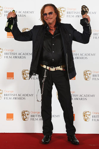 Gallery BAFTAs fashion gallery: Mickey Rourke