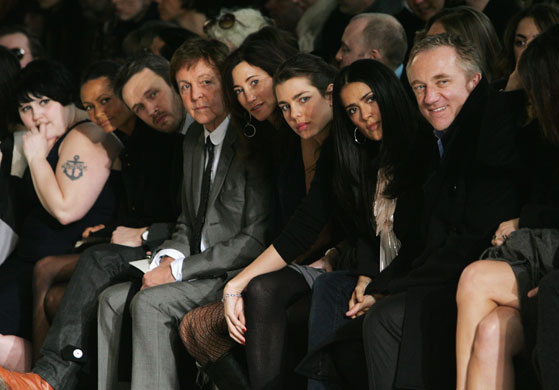 Paris FW: Monday: Front row at Stella McCartney