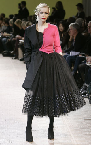 Paris FW: Wednesday: A model wears Limi Feu