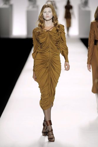 Paris Style: A model wears Viktor & Rolf