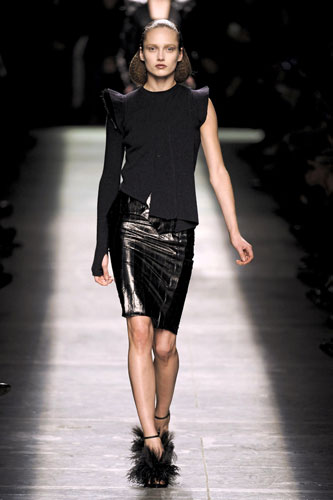 Paris Style: A model wears Givenchy