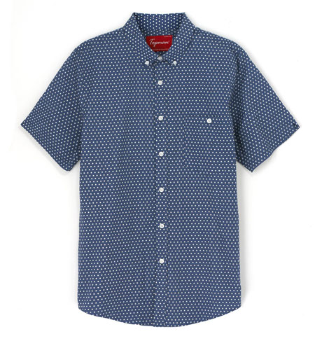 Best buys: tops: Spotted shirt by Topman