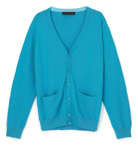 Pick of the week: Turquoise cotton cardigan