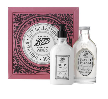 Mothers Day pampering: Boots Original Formula gift box