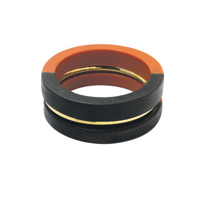 Pick of the week: bangles: Mahogany and orange bangle
