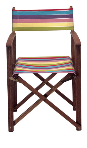 Homes wishlist: Stripy director's chair
