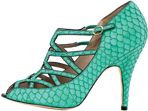 Fashion wishlist: Reiss green high heels