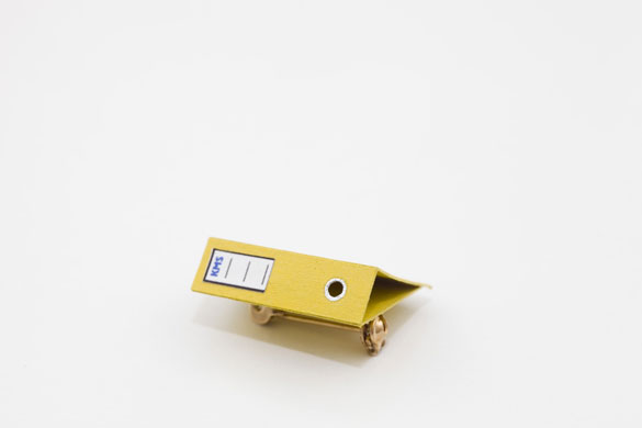 Jewellery: A file badge