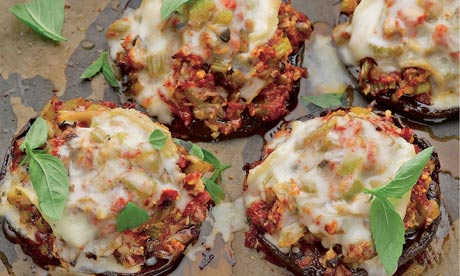 Yotam Ottolenghi's recipe for stuffed portabello with taleggio