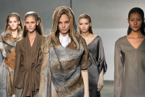 Paris FW Thursday: Models wear A Vandevorst