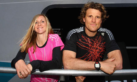 Liz Yelling and James Cracknell