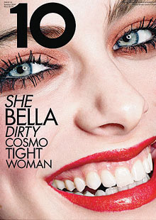 10 Magazine's bad makeup cover.