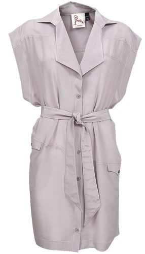 The briefing: Slate grey shirt-dress by Preen for Topshop