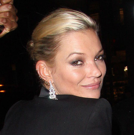 Strike a pose: Kate Moss