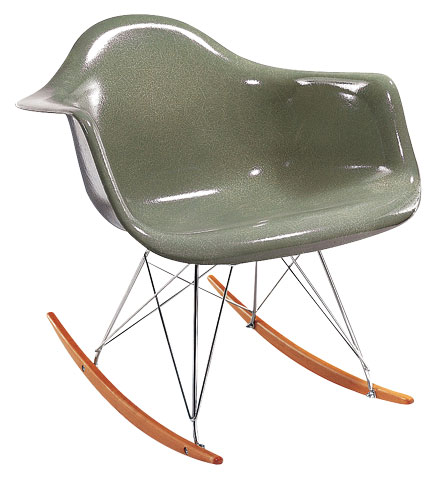 chairs on Rocking Chairs  Fibreglass Rocking Chair By Charles Eames