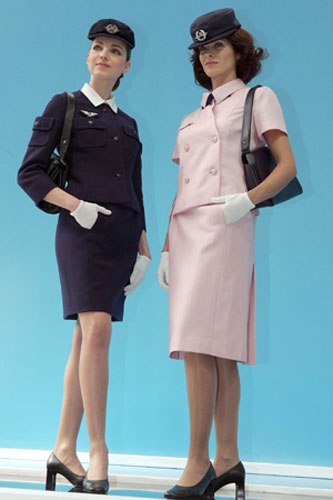 Christian Lacroix: Air France uniforms designed by Christian Lacroix