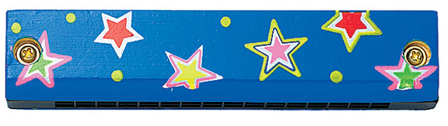 Kids' stuff: Wooden harmonica