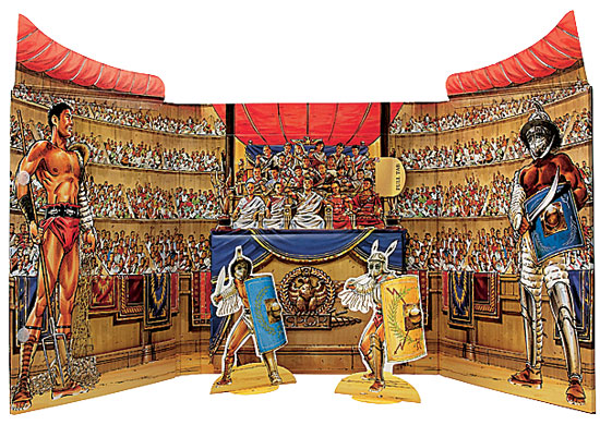 Kids' stuff: Gladiator survival kit