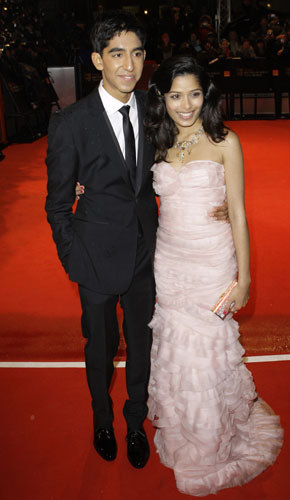 Festival celebs: Freida Pinto and Dev Patel