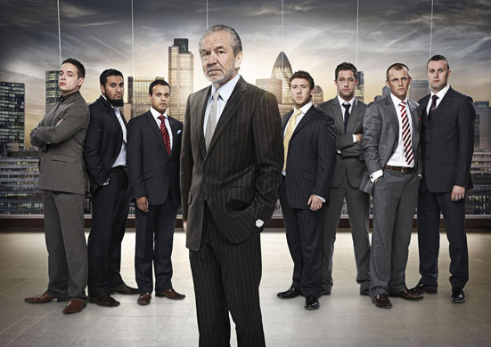 Festival celebs: The male contestants on The Apprentice