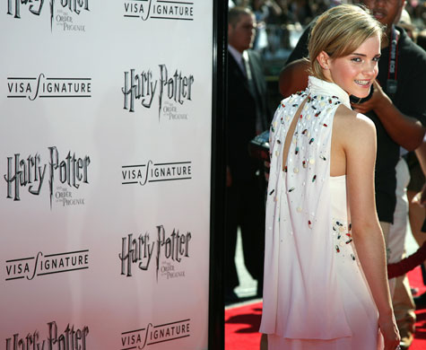 Emma Watson: Emma Watson at the US premiere of Harry Potter and the order of