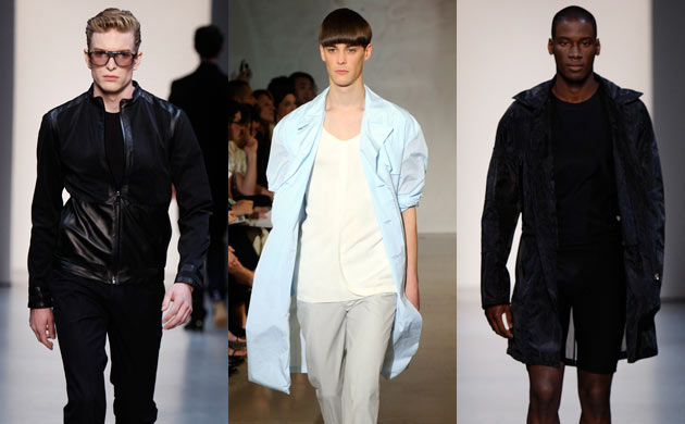 Menswear trends: Coats from Calvin Klein and Jil Sander