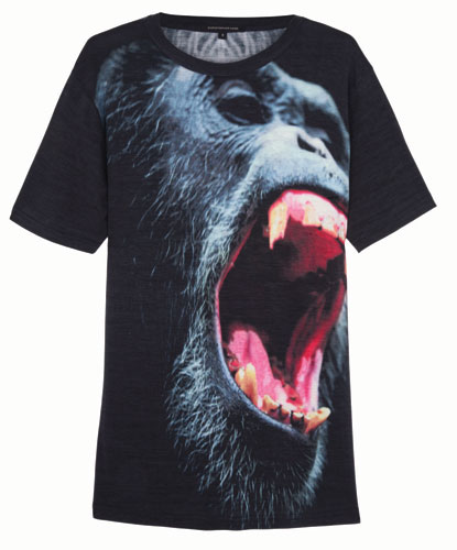 Fashion briefing: Christopher Kane's animal T-shirt
