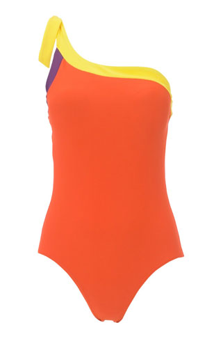 Fashion briefing: John Lewis one-shoulder swimsuit