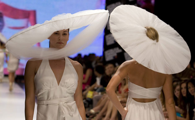 Fashion round-up: Models display creations by Jenny Polanco