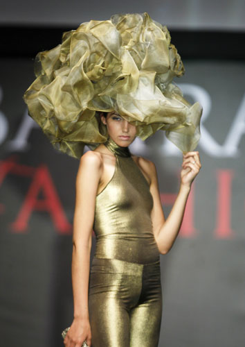 Fashion round-up: Model displays latest collection of Larisa Katz