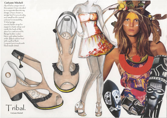 Hush Puppies: Carlyann Mitchell's design for Hush Puppies