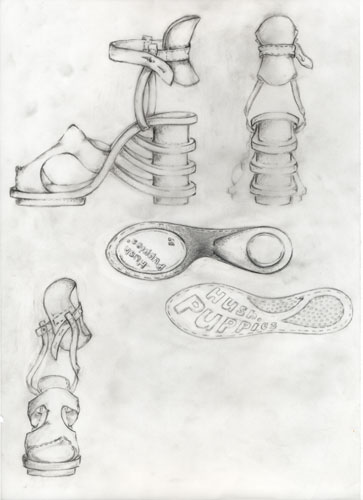 Hush Puppies: Ludmilla Averonova's design for Hush Puppies