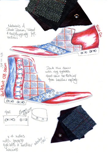 Hush Puppies: Avis Brown's design for Hush Puppies