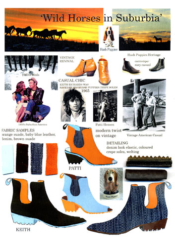 Hush Puppies: Katie Rose Whiting's design for Hush Puppies