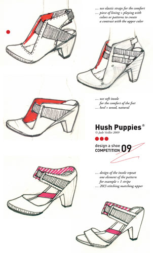 Hush Puppies: Jade Veillet's design for Hush Puppies