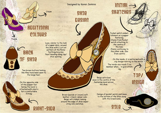 Hush Puppies: Karen Jenkins design for Hush Puppies