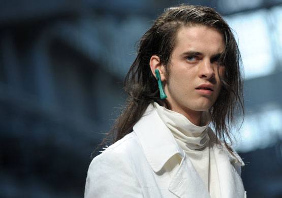 Menswear gallery: A model wears Costume National