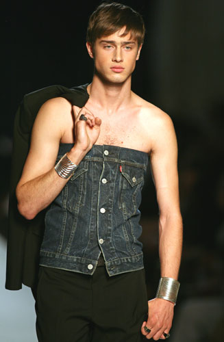 Menswear gallery: A model wears an outfit by Jean Paul Gaultier