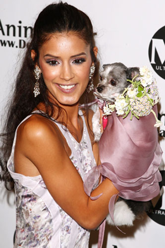 Paws for style: Jaslene Gonzalez