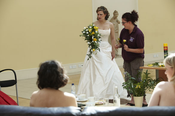 Four Weddings: Rachel Holmes at bridal bootcamp