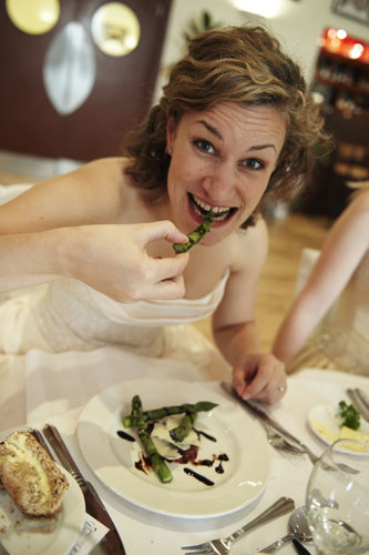 Four Weddings: Rachel Holmes at bridal bootcamp