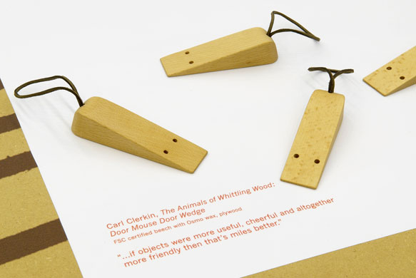 WOOD exhibition: Carl Clerkin, Door Mouse Door Wedge