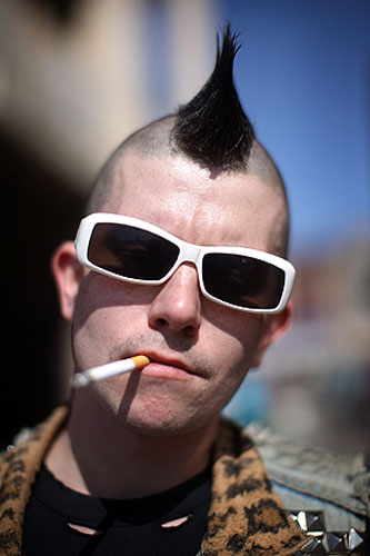 Punk fashion at Rebellion: Sunglasses