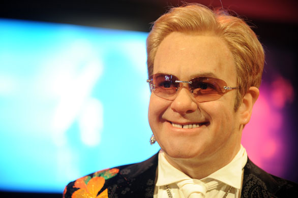 Madame Tussauds Hollywood: Elton John