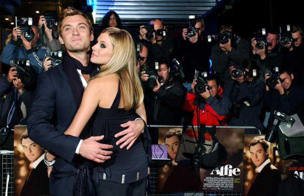 Sienna Miller: Sienna Miller and Jude Law