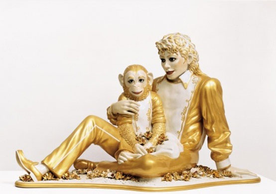 Celebrity souvenirs: Jeff Koons: Michael Jackson & Bubbles