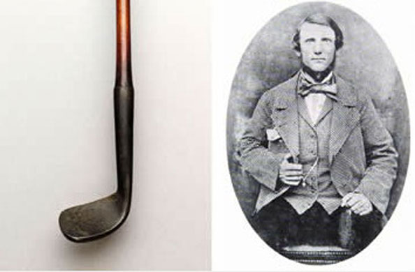 Celebrity souvenirs: Auchterlonie golf clubs