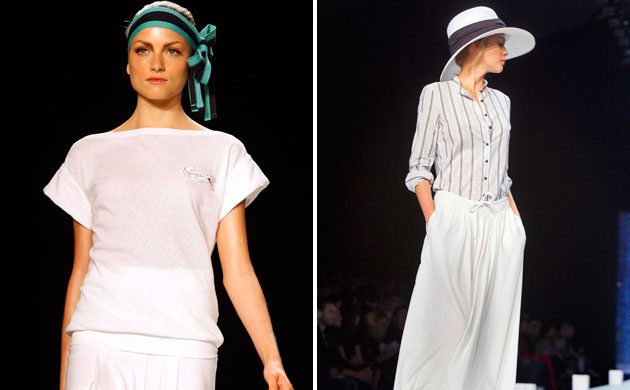New York Fashion Week: Models wear Lacoste