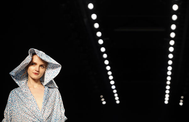 New York Fashion Week: Models wear Lacoste