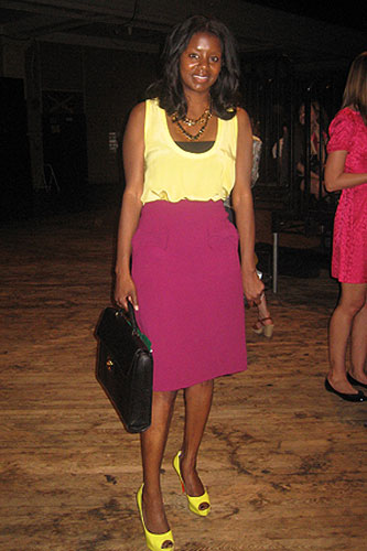 Street style in New York: Janelle Burgess